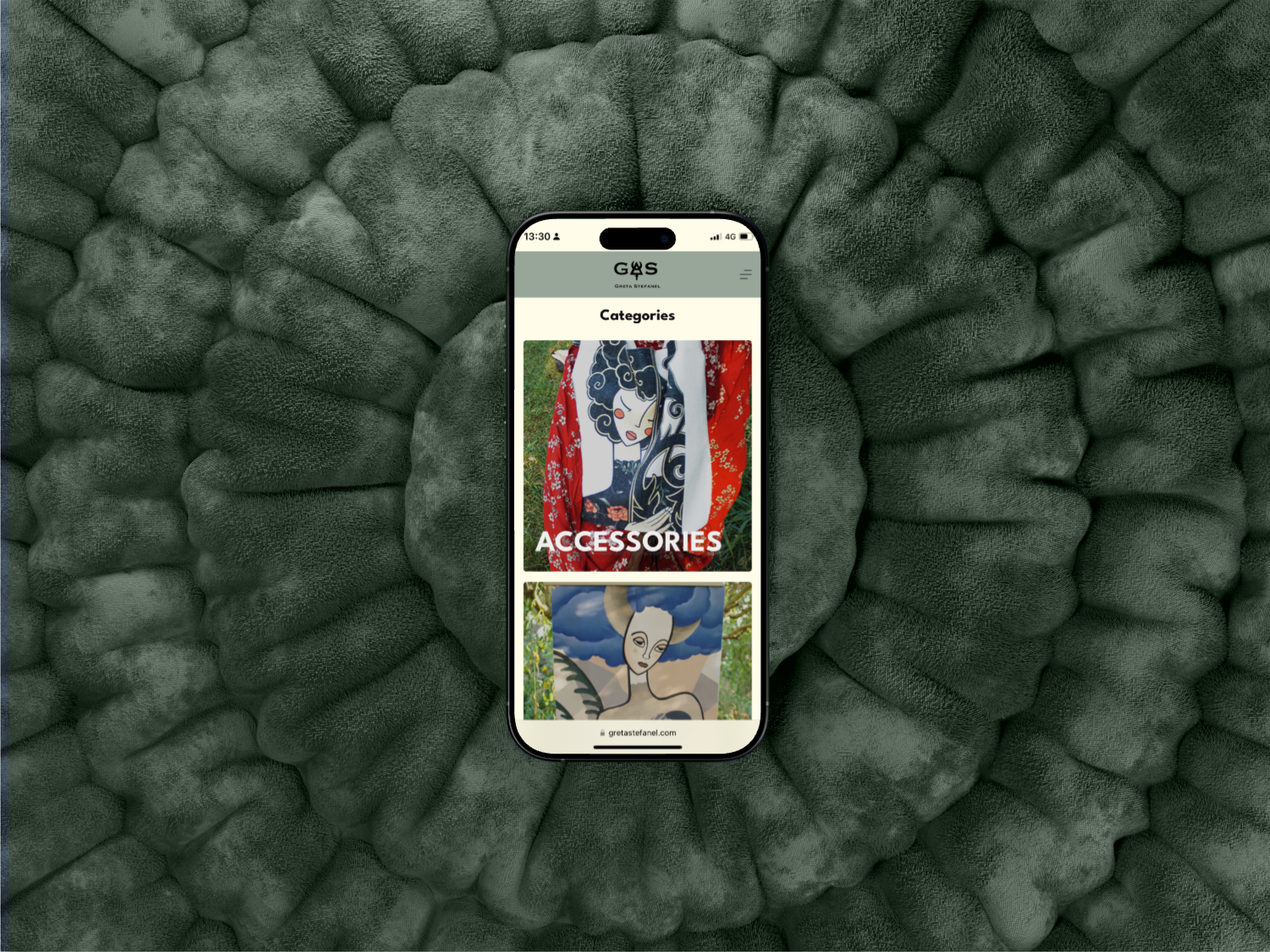 Greta Stefanel app screen